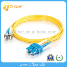 FTTH 3m SM Duplex SC-ST Fiber optic patch cord